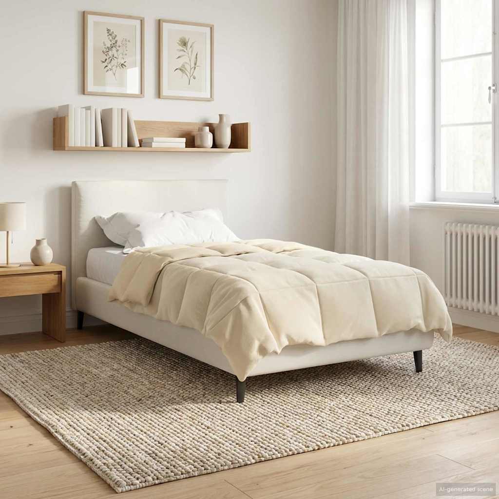 Sommerdecke Gesteppt Anthrazit 135 x 200 cm Mikrofaser