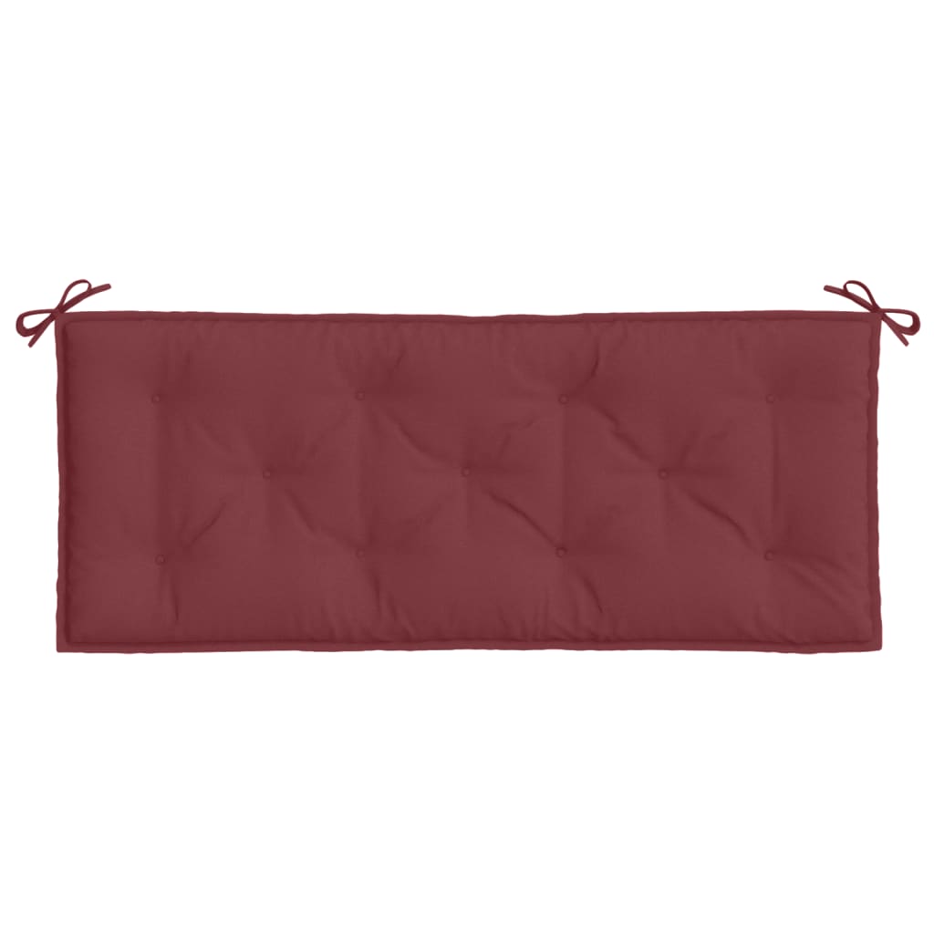 Gartenbank-Auflage Melange Anthrazit 100x50x7 cm Stoff