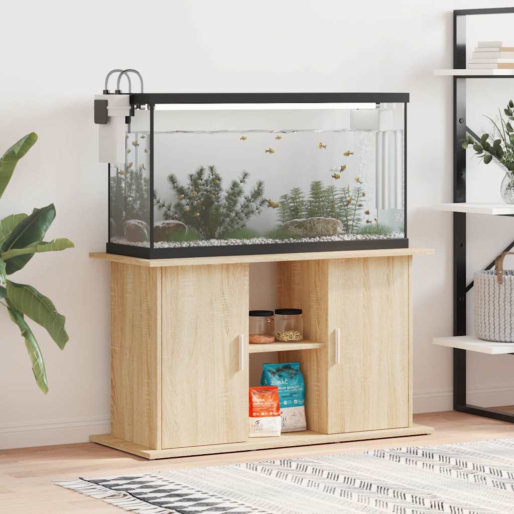 Aquariumständer Weiß 81x36x73 cm Holzwerkstoff