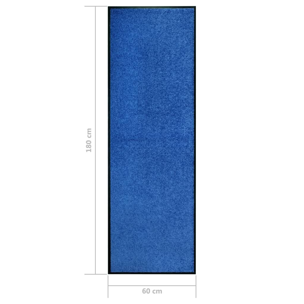 Fußmatte Waschbar Anthrazit 120x180 cm