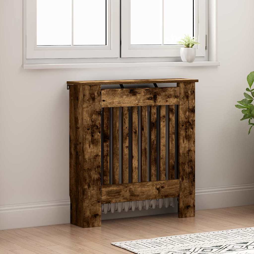 Holzwerkstoff Heizkörper-Abdeckung Heizkörperverkleidung 112 cm, weiß