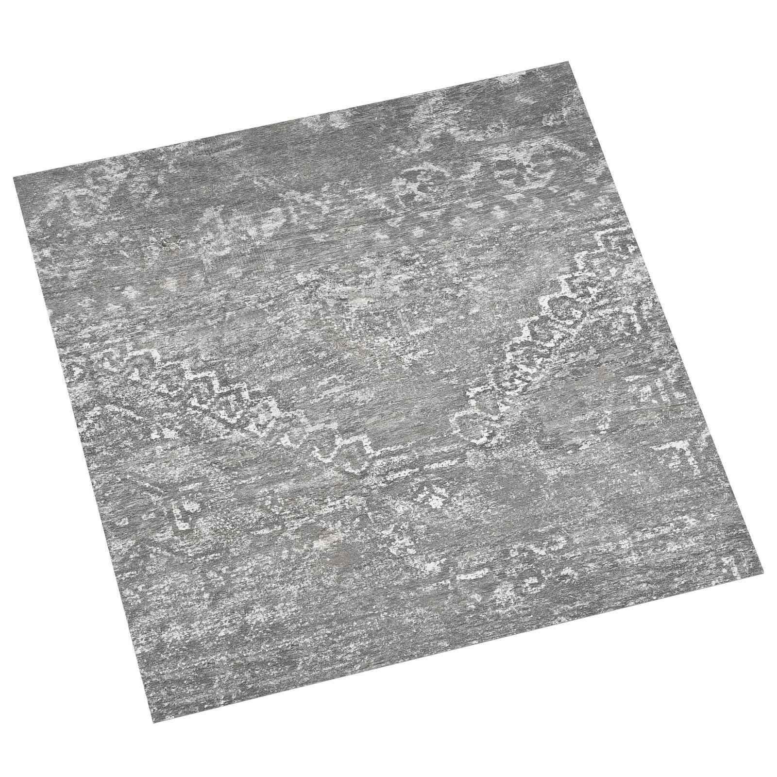 Bodenplanken 55 pcs Schwarz 5,11 m² PVC