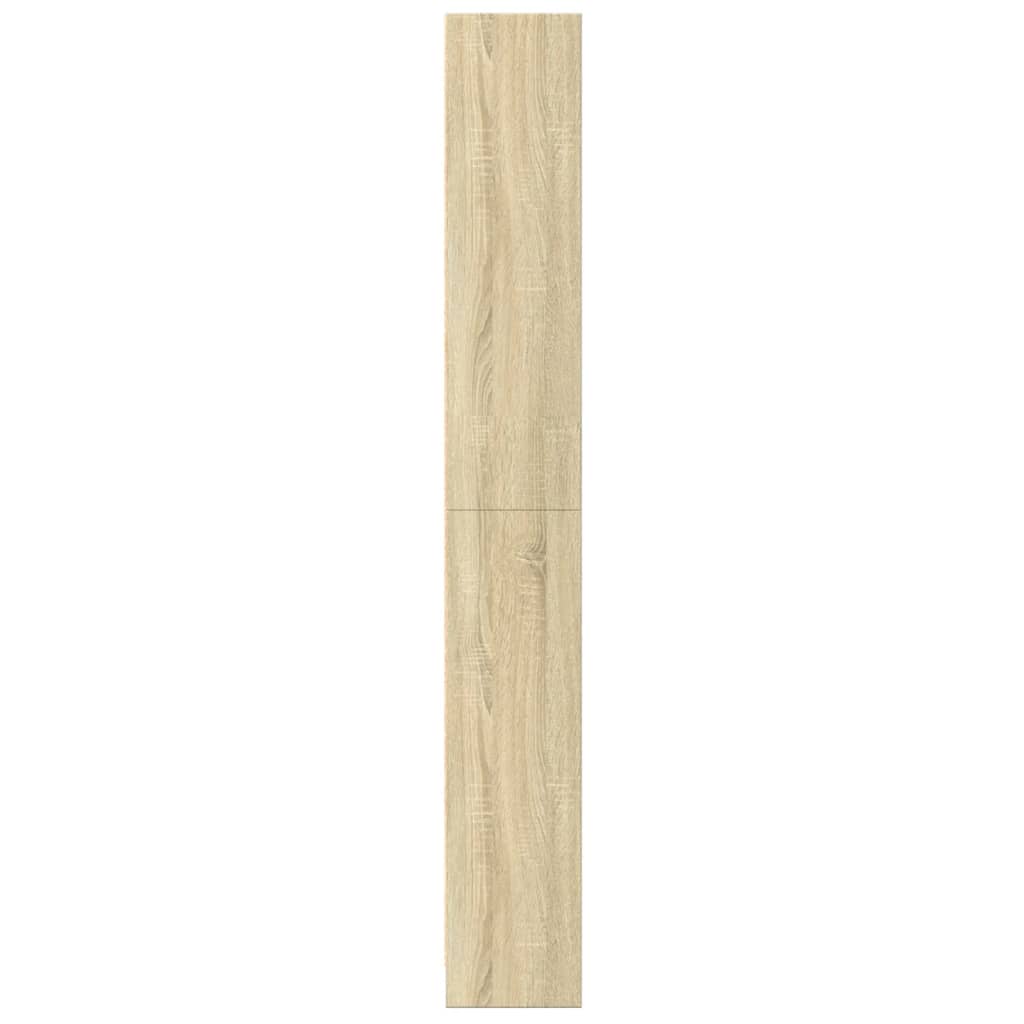 Bücherregal Weiß 40x24x75 cm Holzwerkstoff