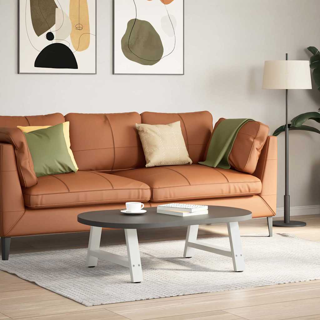 Couchtischbeine A-Form 2 Stk. 30x(30-31) cm Stahl