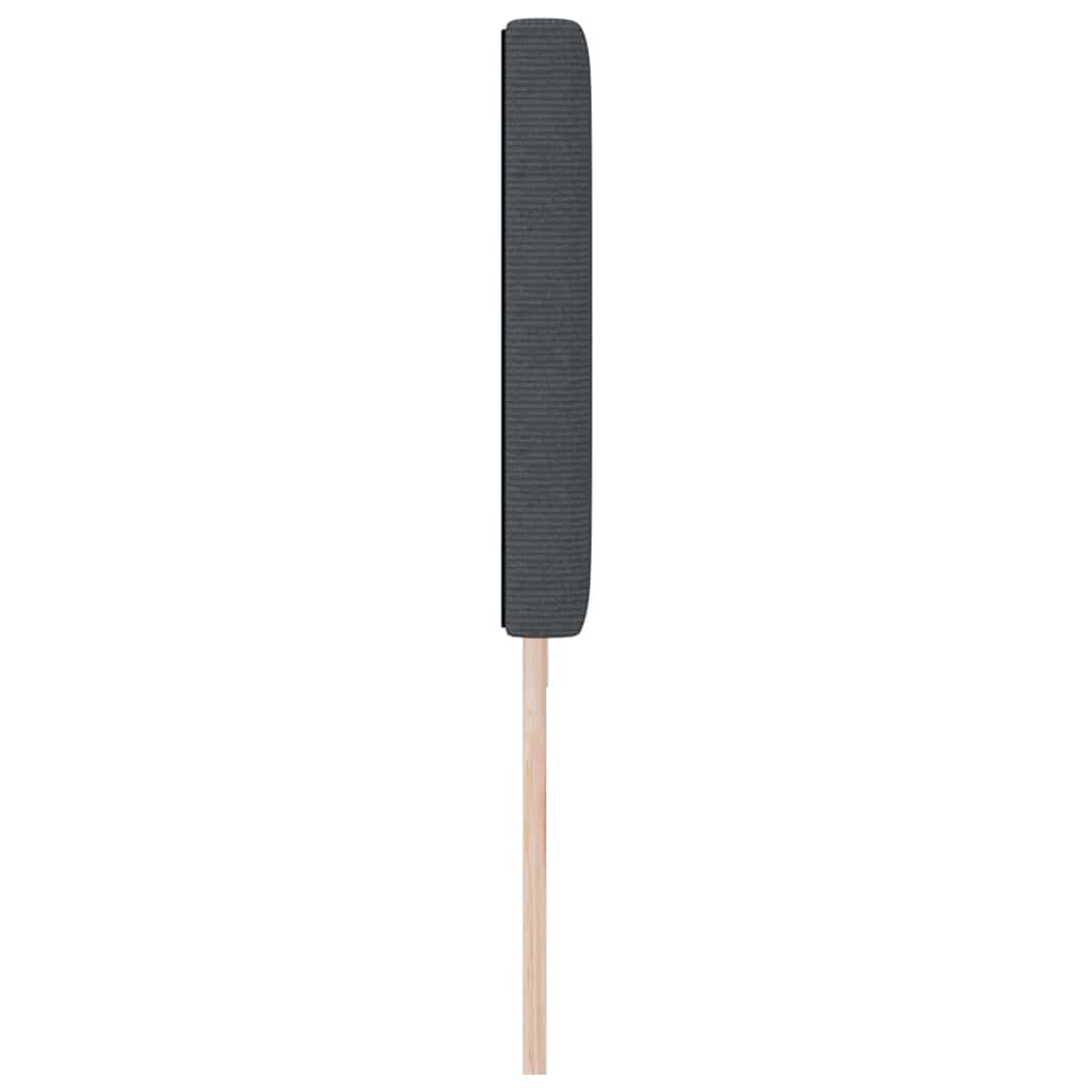 Kopfteil Hellgrau 80 cm Cordstoff