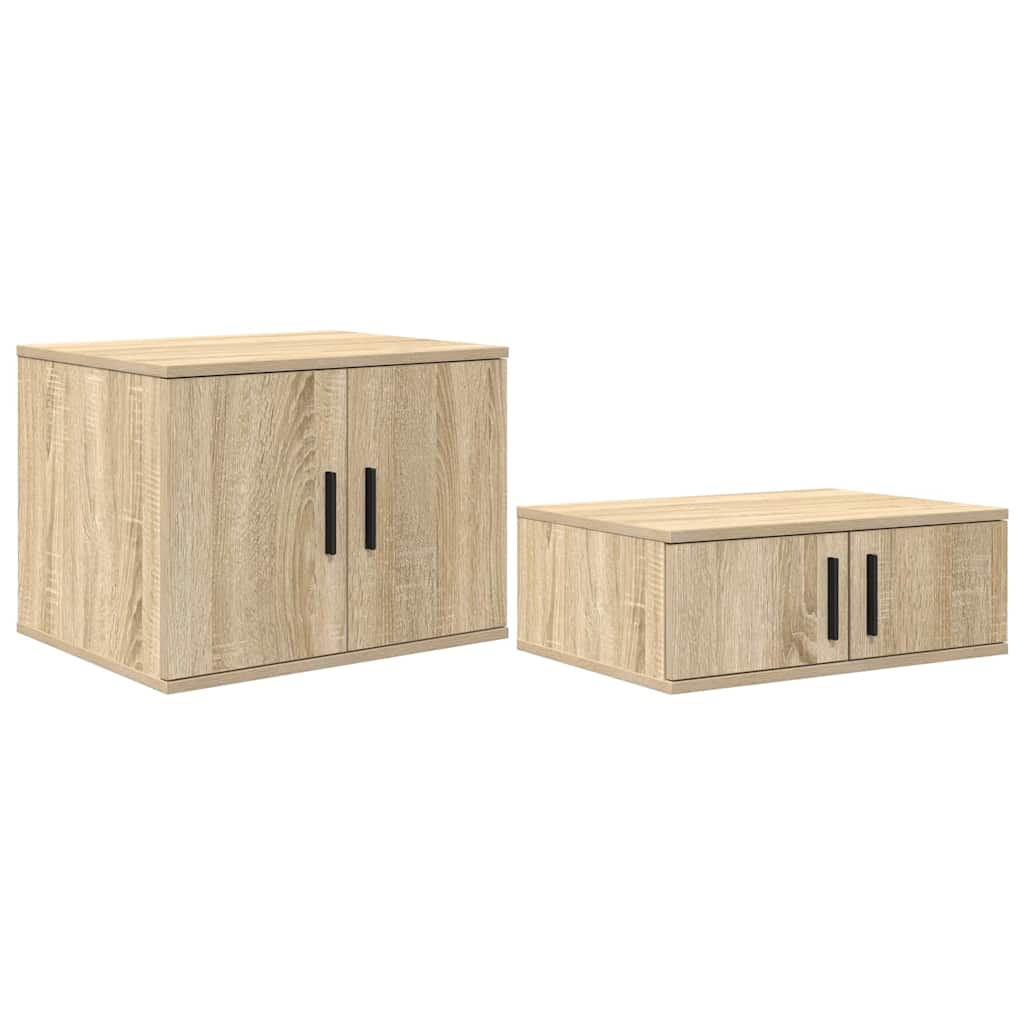 Aufbewahrungsbettgestell mit Speicher Weiß 80 cm Holzwerkstoff