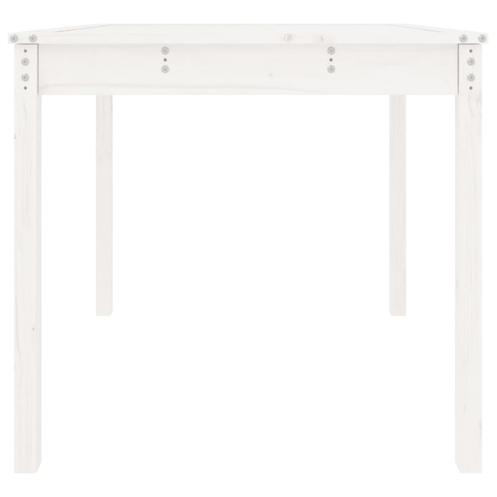Gartentisch 82,5x82,5x76 cm Massivholz Kiefer