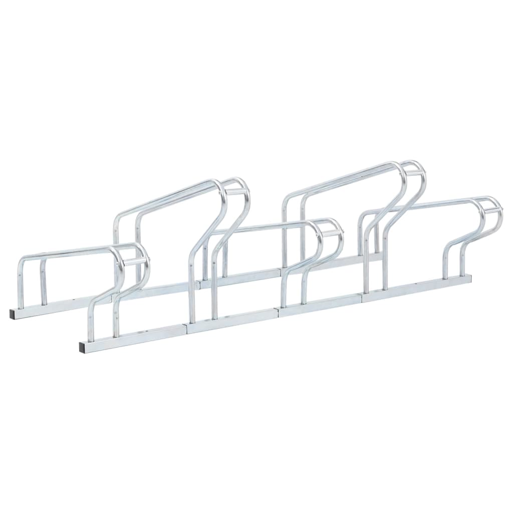 Fahrradständer für 2 Fahrräder Verzinkter Stahl