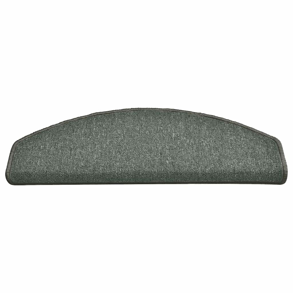 Stufenmatten 15 Stk. 56x17x3 cm Anthrazit Halbrund