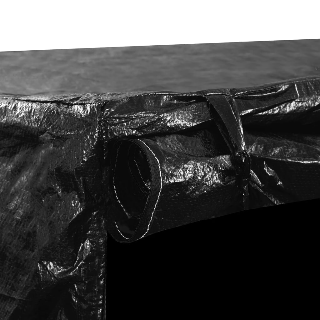 Hollywoodschaukel-Abdeckungen 2 Stk. 10 Ösen 255x145x170 cm