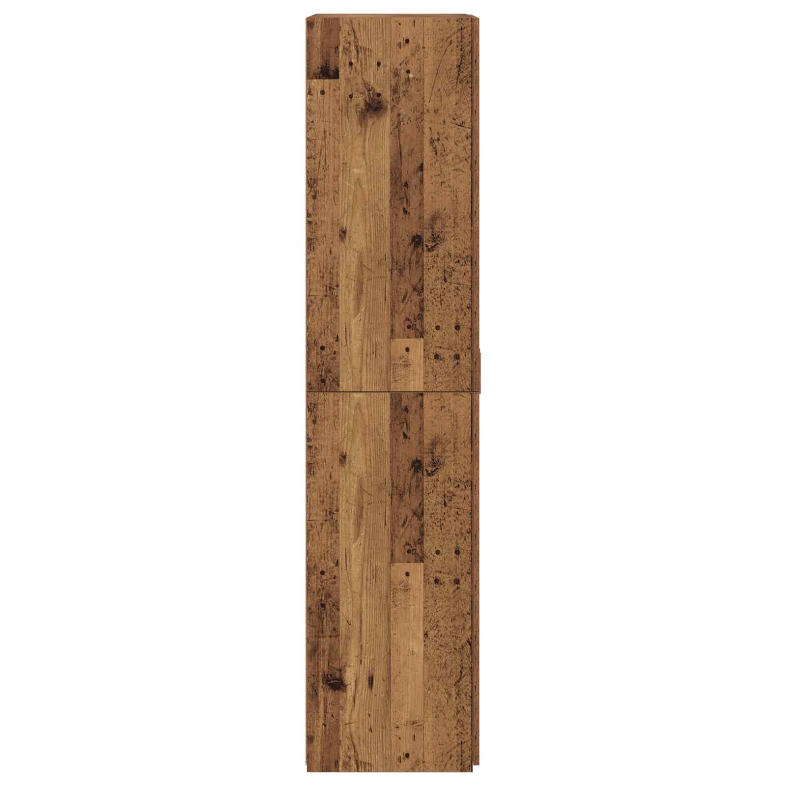 Highboard 2 pcs Artisan-Eiche 80 x 42 x 185 cm