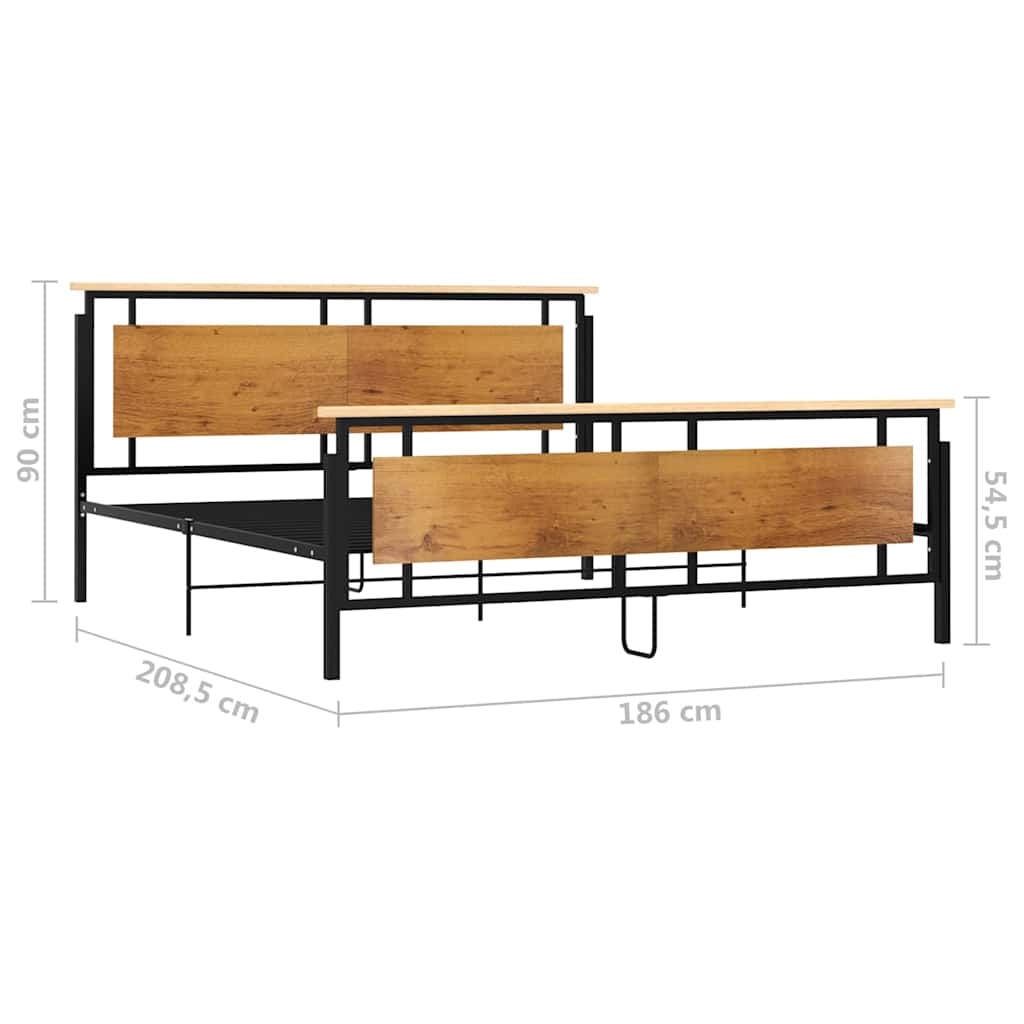 Bettgestell Metall 120x200 cm