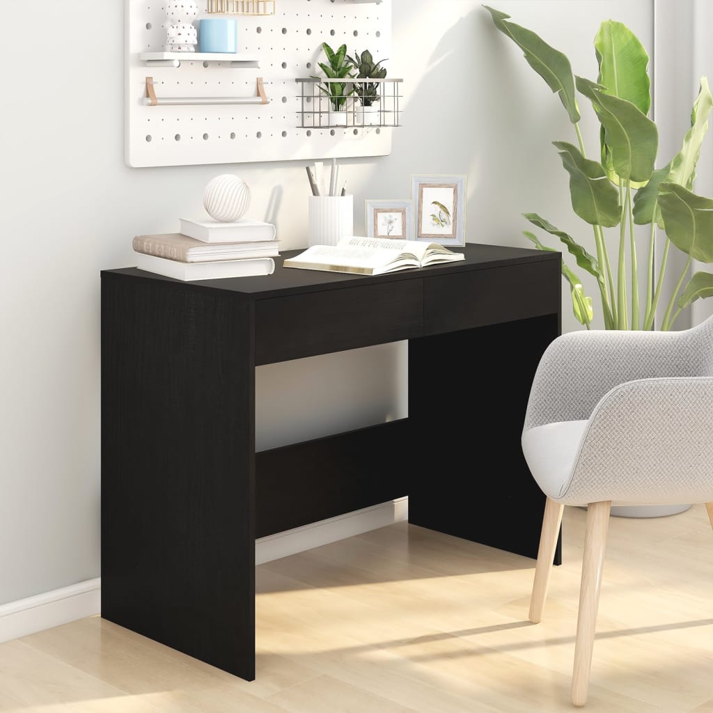 Schreibtisch Weiß 101x50x76,5 cm Holzwerkstoff