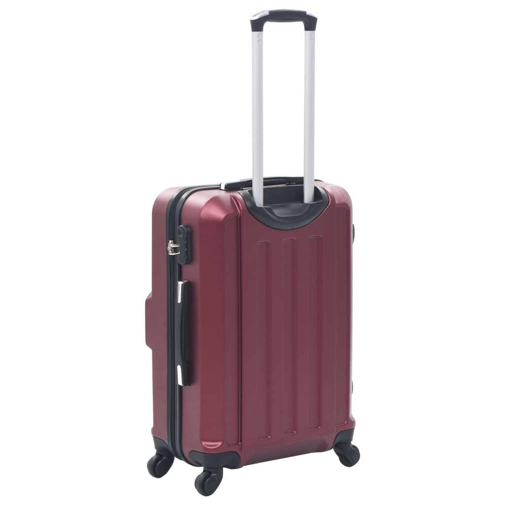 Hartschalen-Trolley-Set 3 Stk. Lila ABS