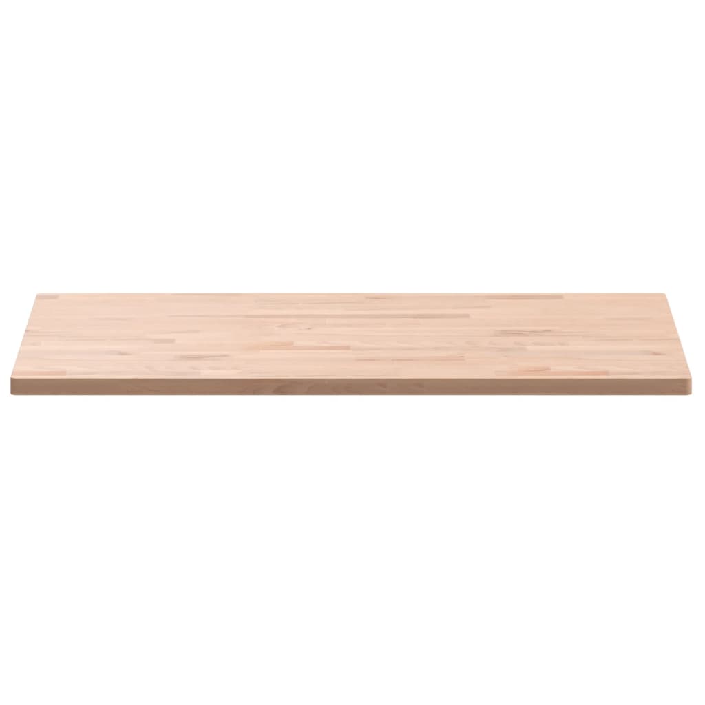 Tischplatte 80x40x1,5 cm Rechteckig Massivholz Buche