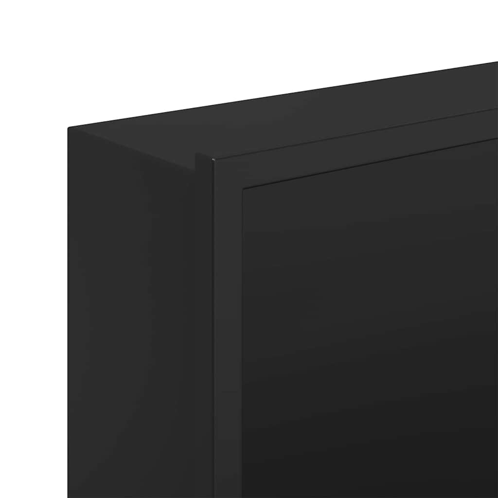 Duschnische Schwarz 30 x 20 x 9,5 cm Edelstahl