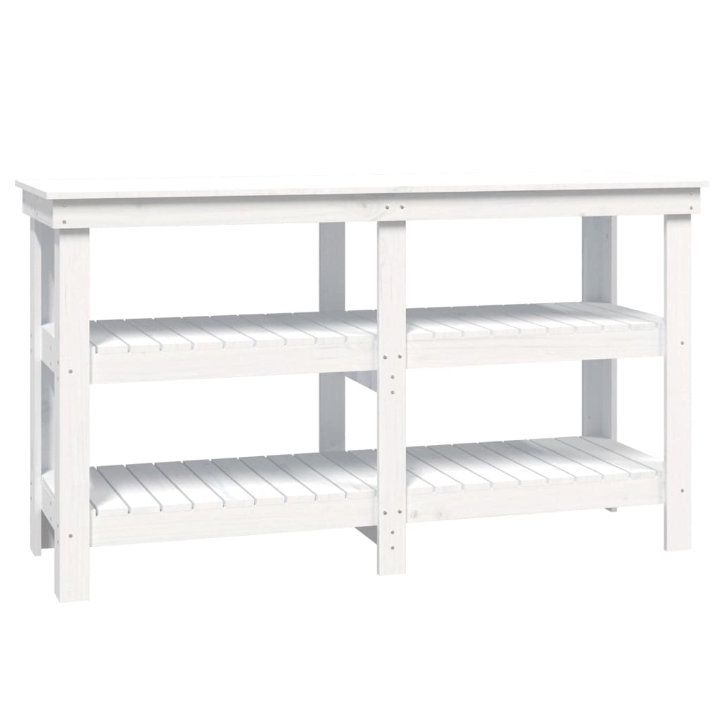 Werkbank 78,5x50x80 cm Massivholz Kiefer