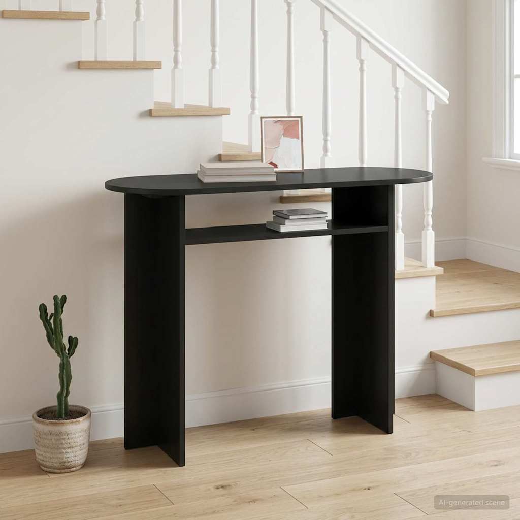 Konsolentisch Weiß 100 x 39,5 x 75 cm Holzwerkstoff