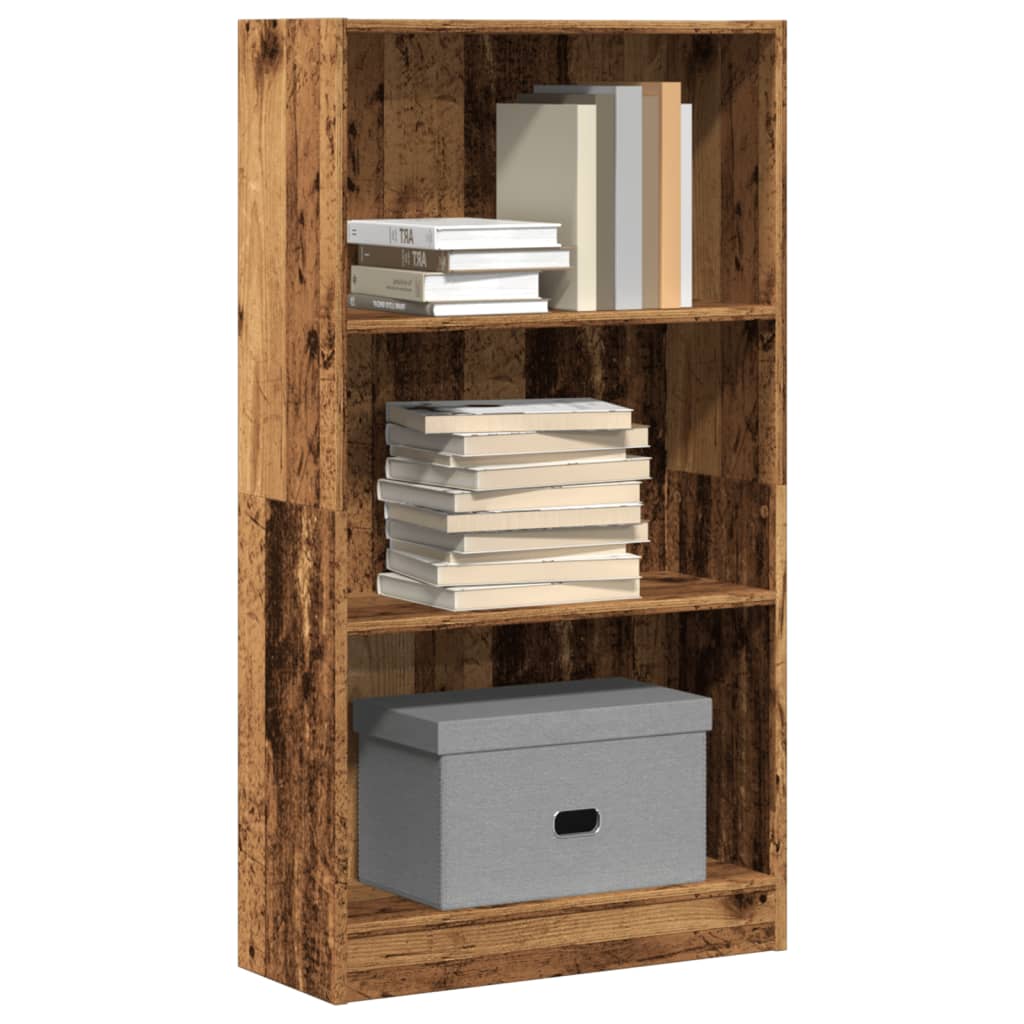 Bücherregal Weiß 40x24x75 cm Holzwerkstoff