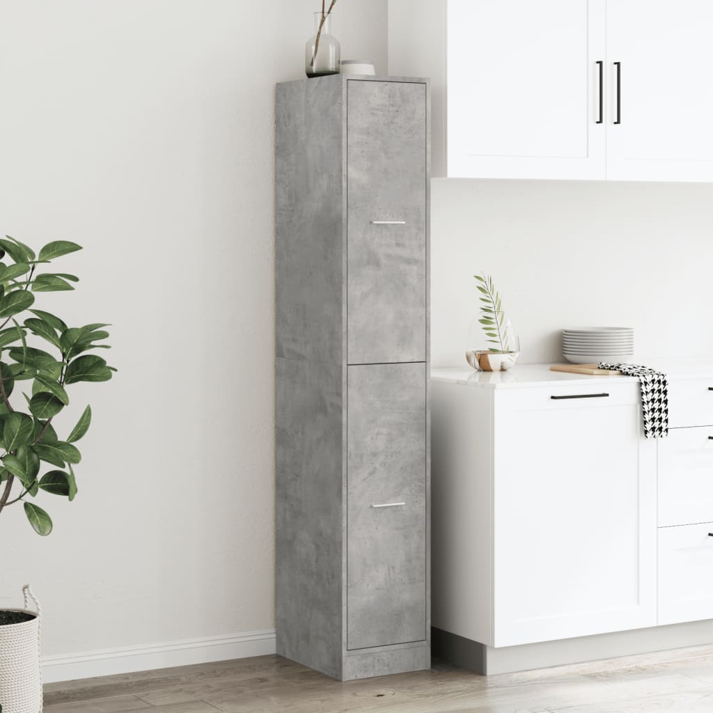 Apothekerschrank Weiß 30 x 41 x 174,5 cm Holzwerkstoff