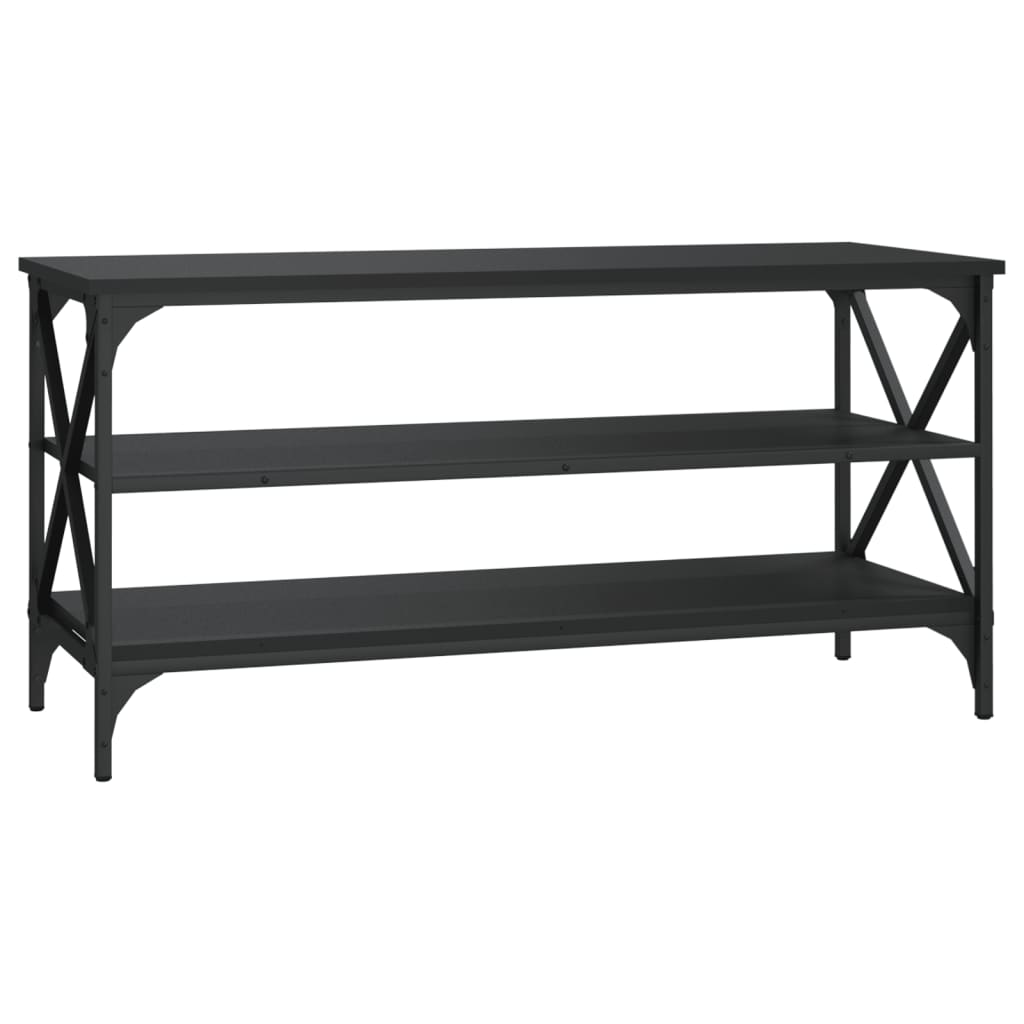 Beistelltisch Schwarz 40x42x50 cm Holzwerkstoff
