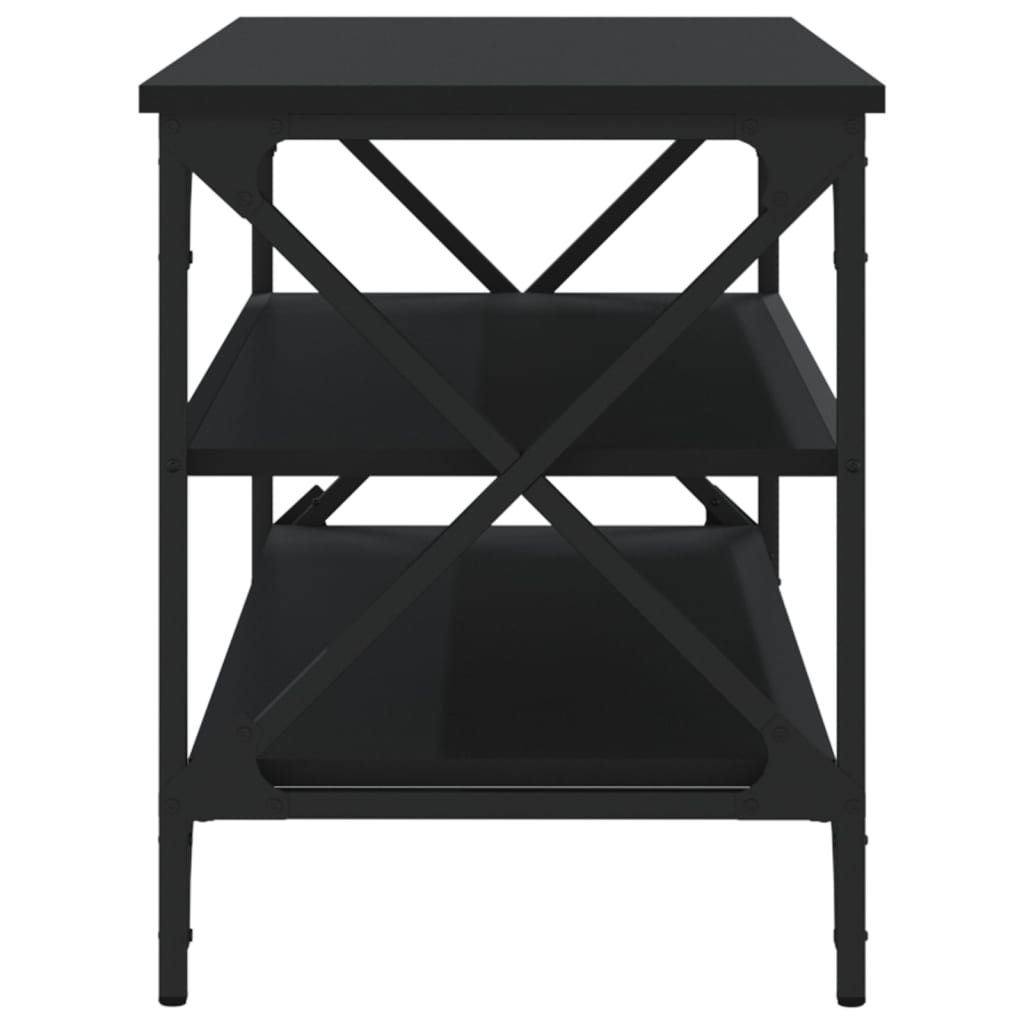 Beistelltisch Schwarz 40x42x50 cm Holzwerkstoff