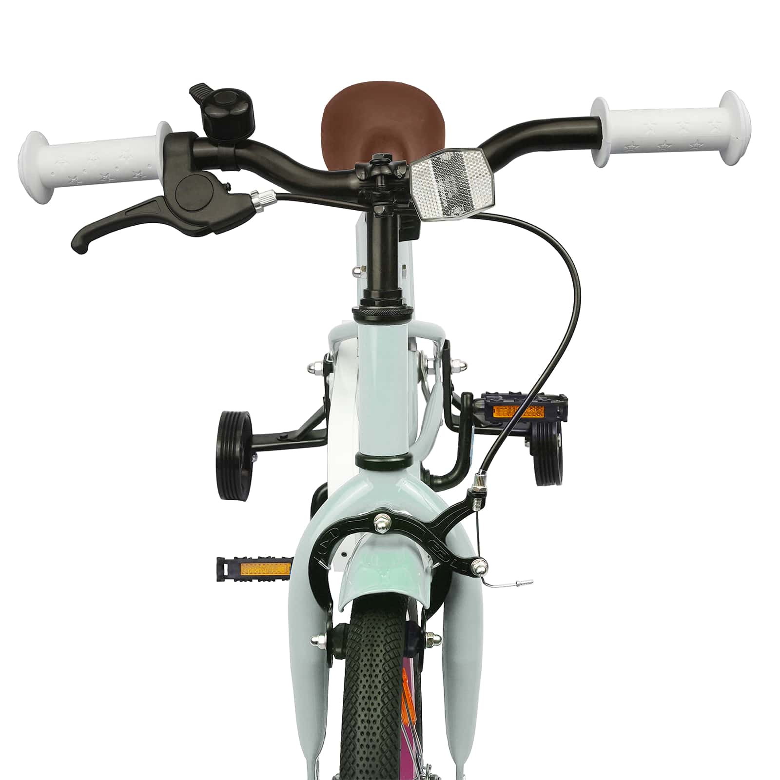 Kinderfahrrad 12 Zoll für 2-4 Jahre alt Hellgrün