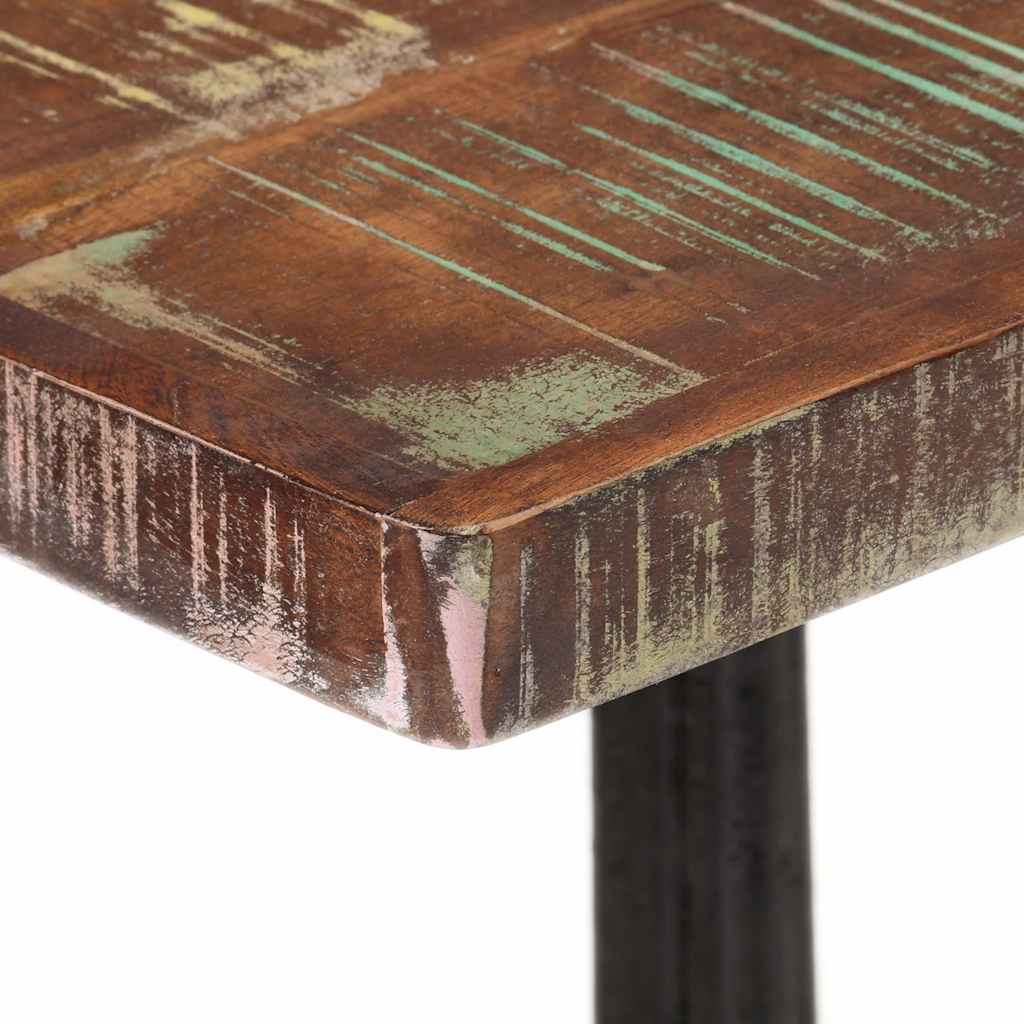 Bistrotisch 60x60x77 cm Raues Mangoholz