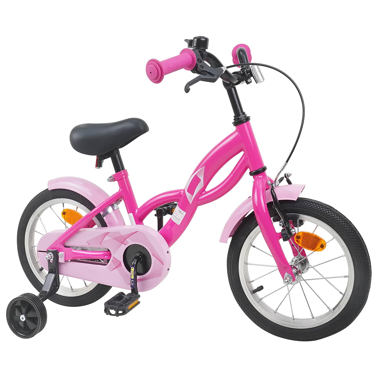 Kinderfahrrad 12 Zoll für 2-4 Jahre alt Himmelblau