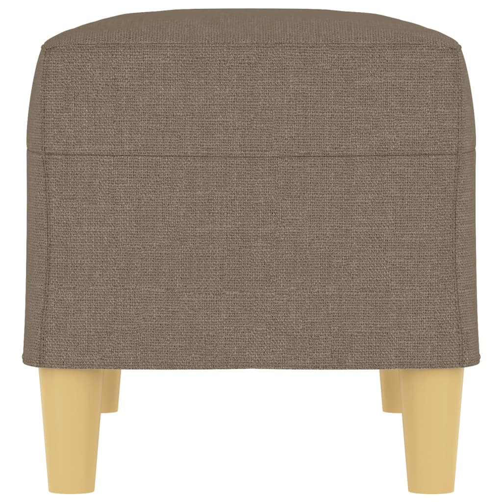 Sitzbank Hellgrau 70x35x41 cm Stoff