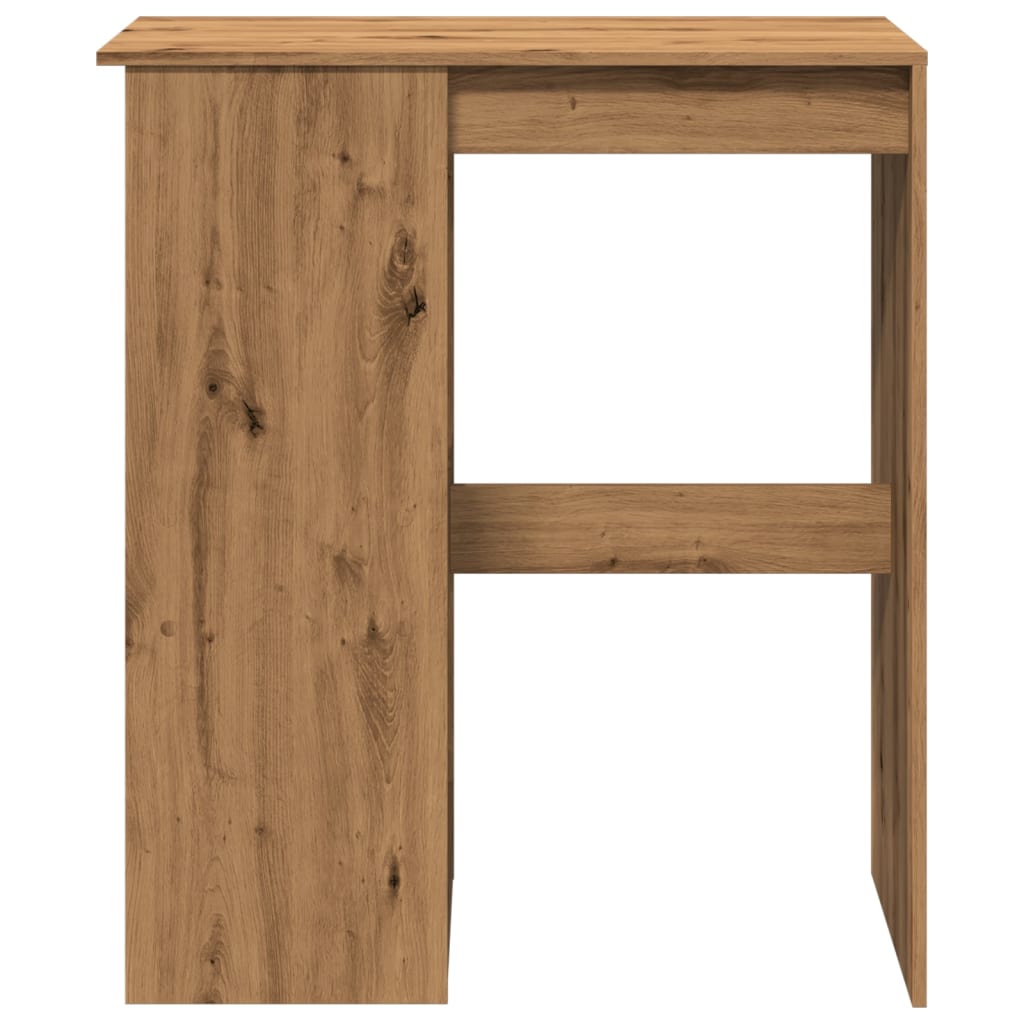 Bartisch mit Regal Schwarz Eichen-Optik 90 x 47,5 x 103,5 cm