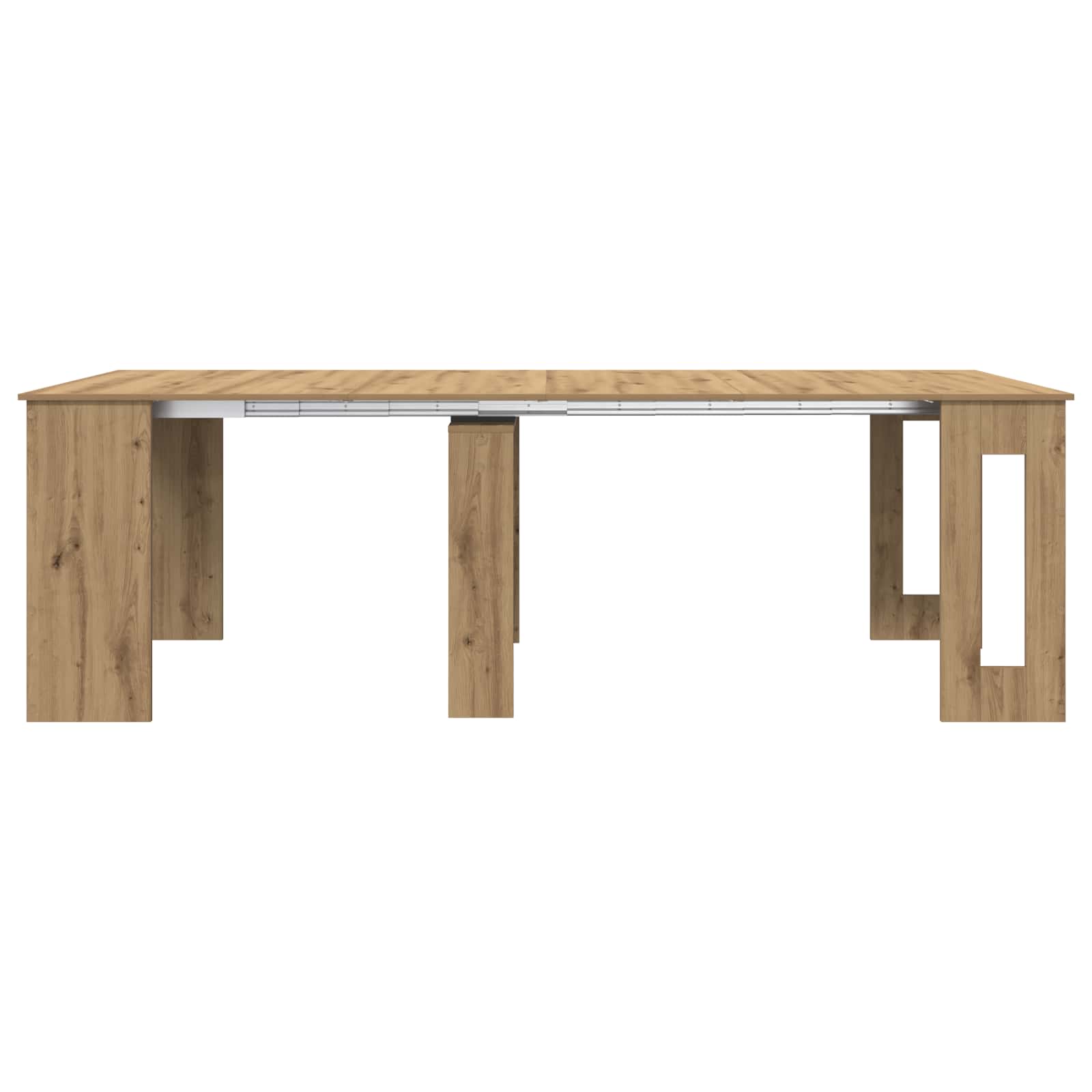 Esstisch 180 x 85 x 75 cm Holzwerkstoff Schwarze Eiche