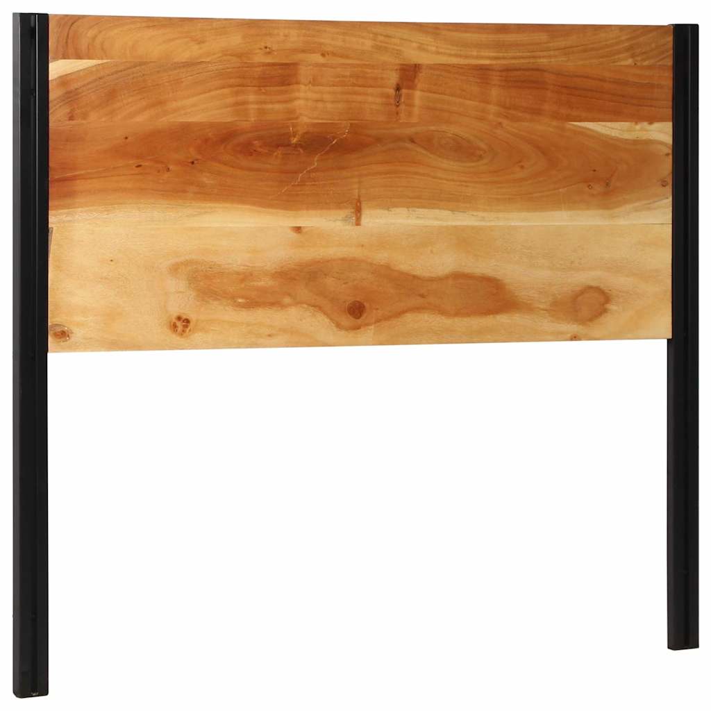 Kopfteil 100 cm Massivholz Mango und Eisen