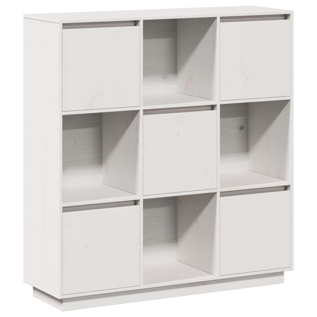Highboard 110,5x35x117 cm Massivholz Kiefer