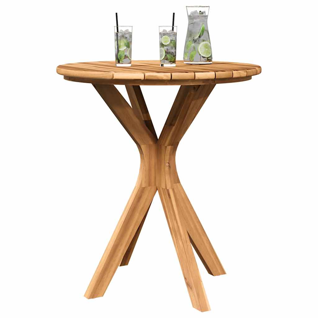 Beistelltisch Braun 40 x 40 x 41 cm Massivholz Teak