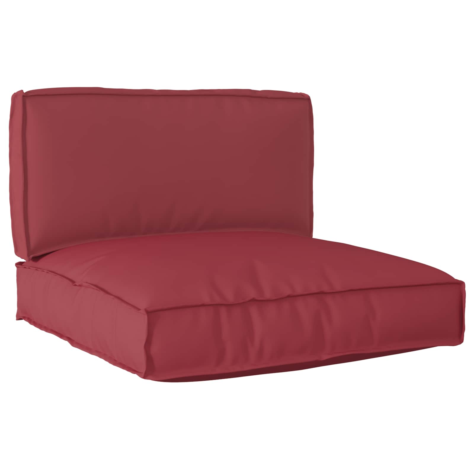 Palettenkissenset 2 pcs Anthrazit Oxford-Stoff