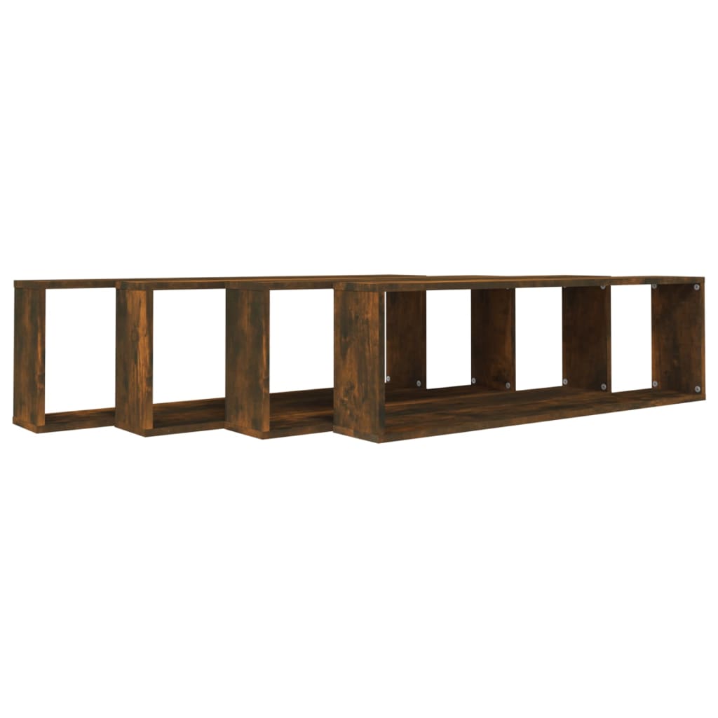 Würfelregale 2 Stk. Weiß 30x15x30 cm