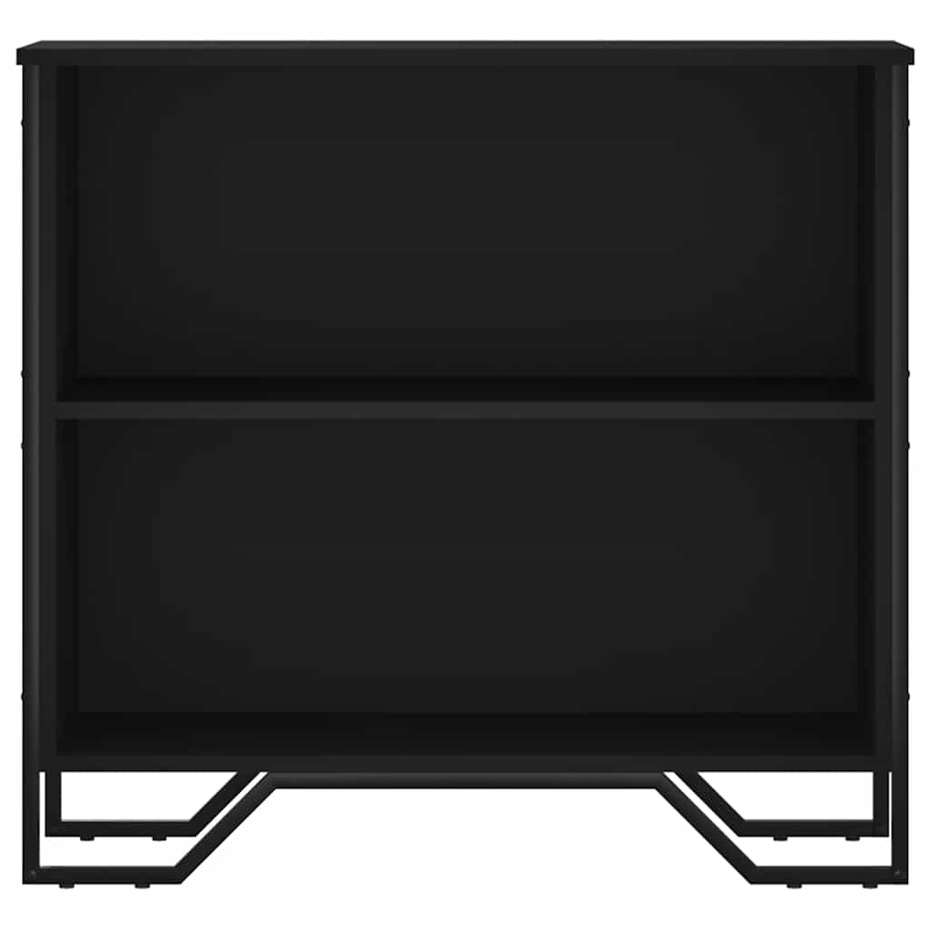 Bücherregal Schwarz 80x31x169 cm Holzwerkstoff