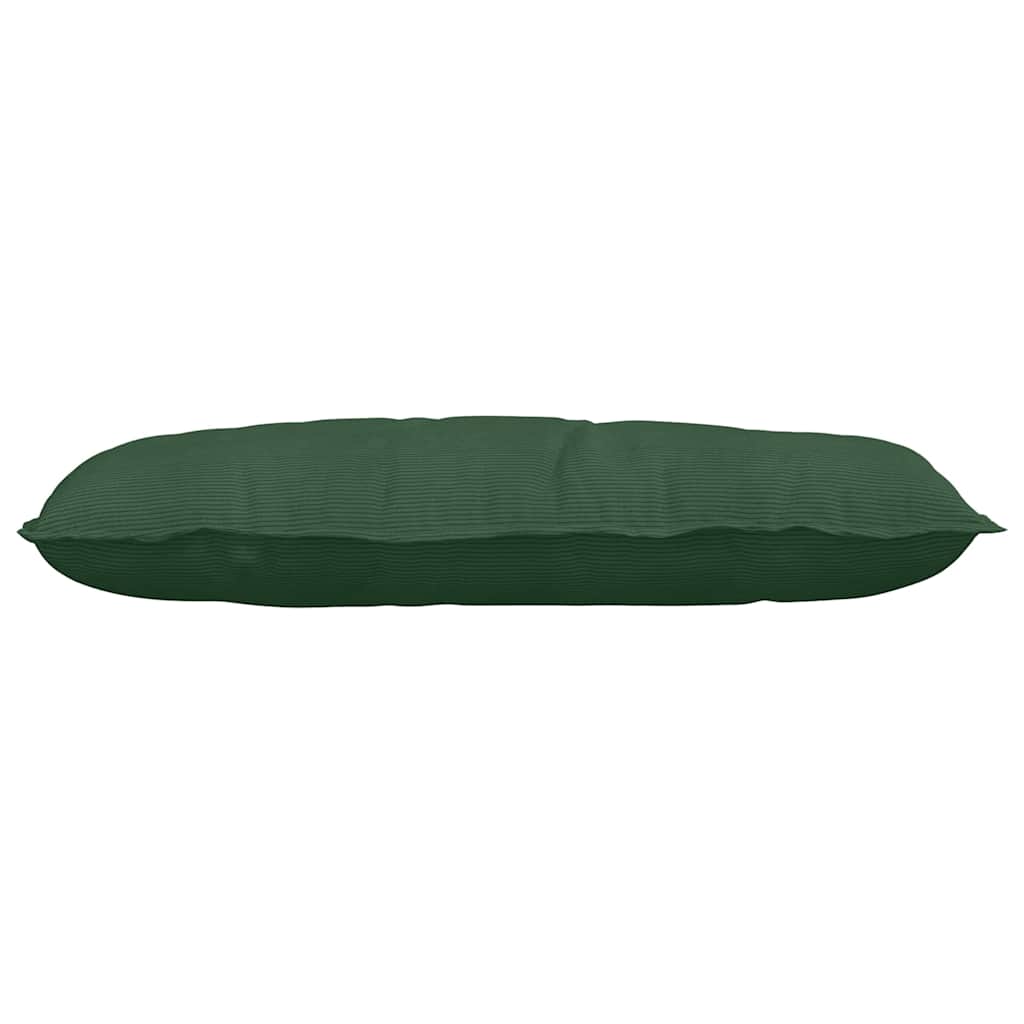 Rückenkissen Hellgrau 50 x 45 cm Cordstoff