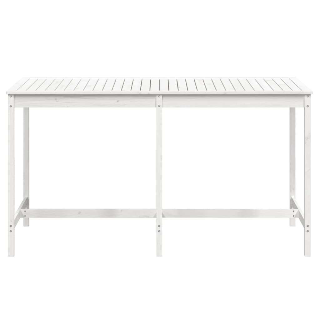 Gartentisch 82,5x82,5x110 cm Massivholz Kiefer