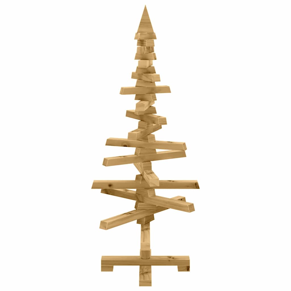 Weihnachtsbaum Holz zum Schmücken 60 cm Massivholz Kiefer