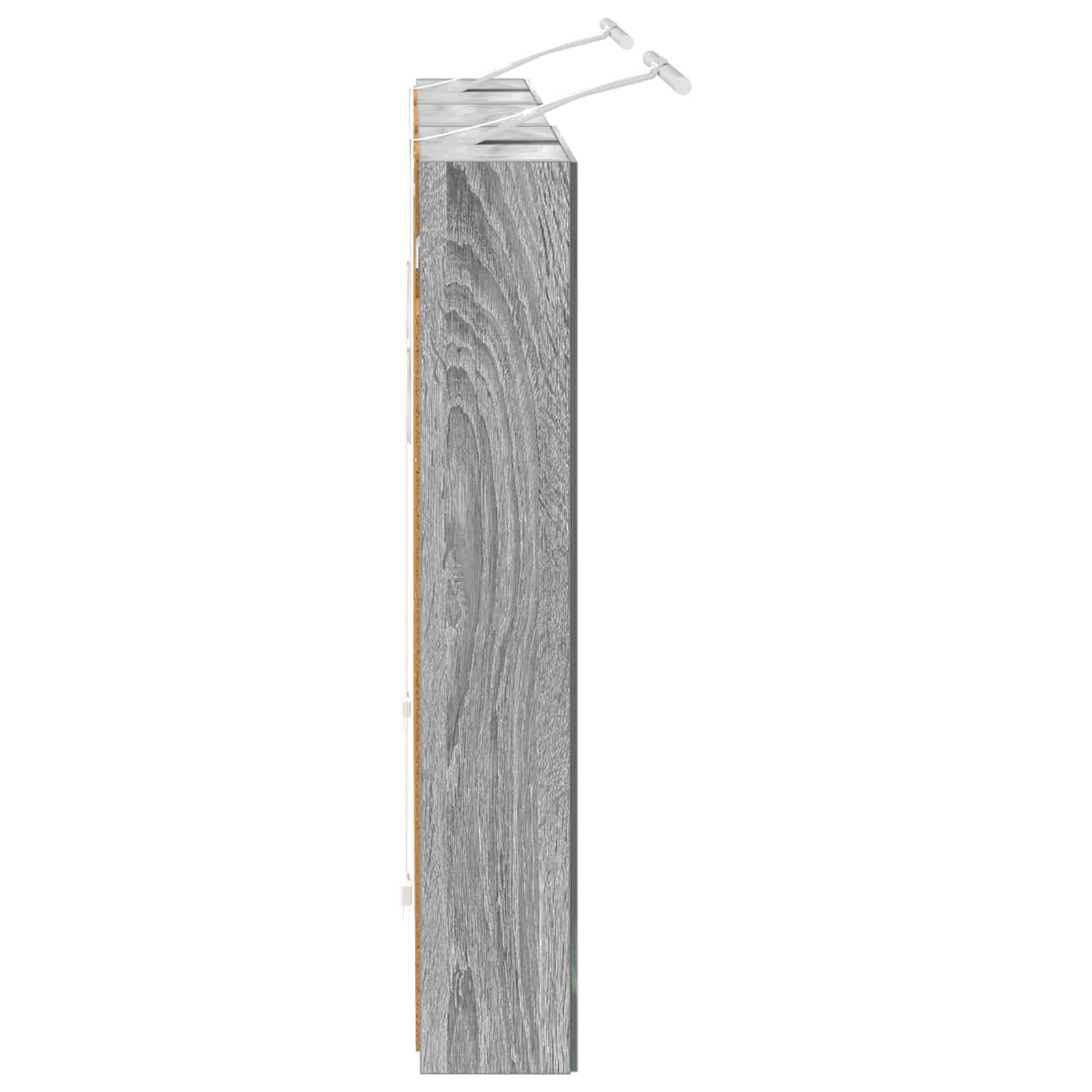Badezimmerschrank-Set 3 pcs 80 x 10,5 x 50 cm Holzwerkstoff