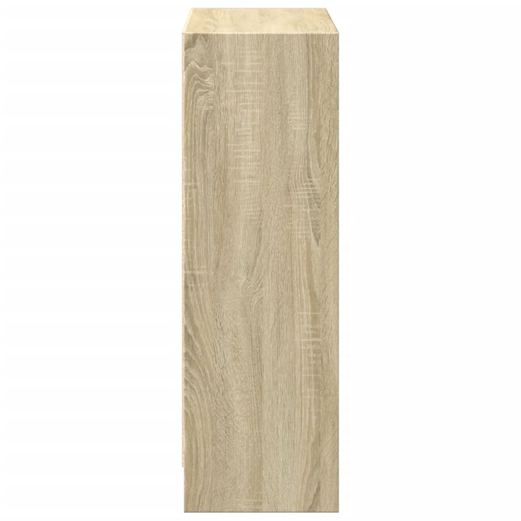Bücherregal Weiß 40x24x75 cm Holzwerkstoff