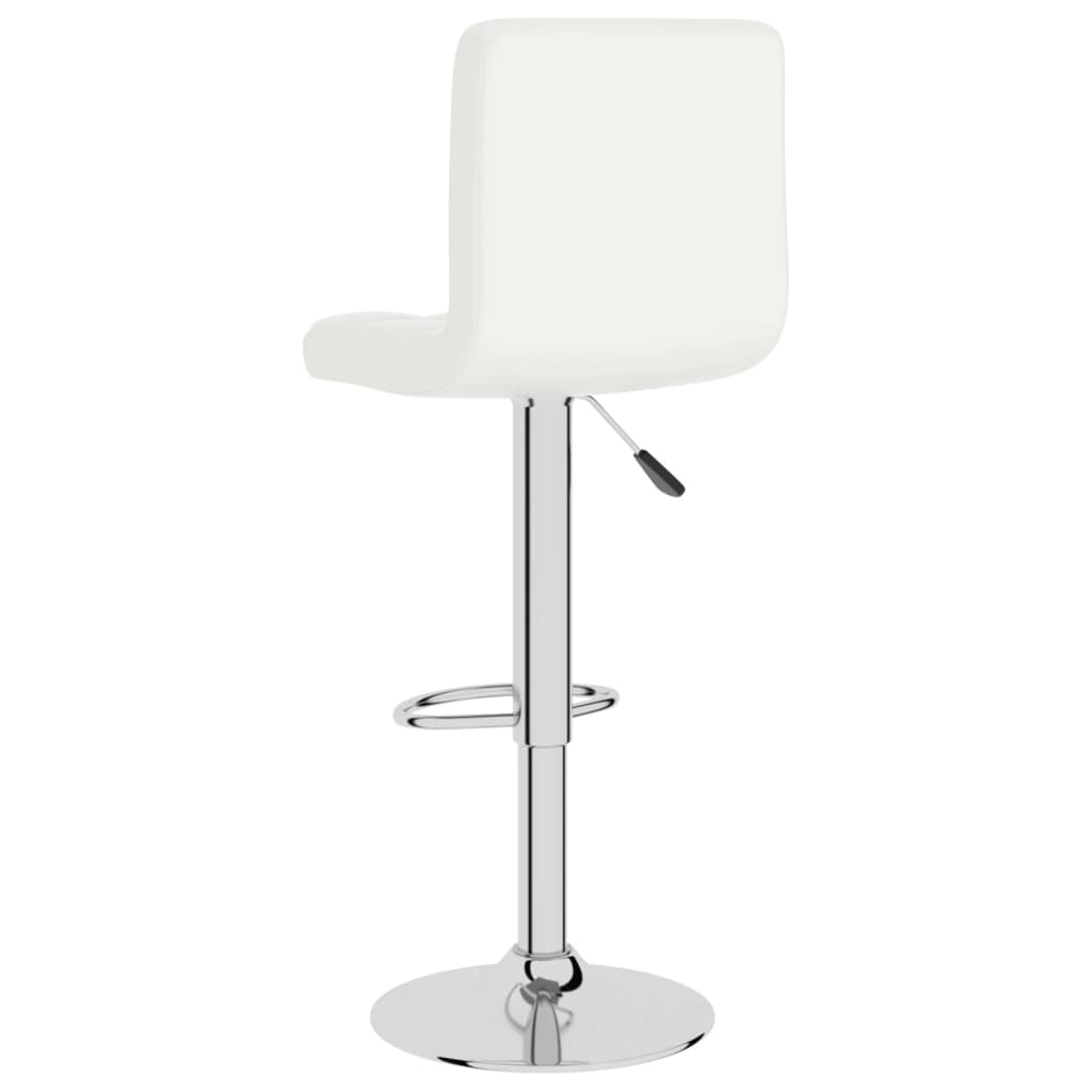 Barhocker 2 Stk. Weinrot Kunstleder