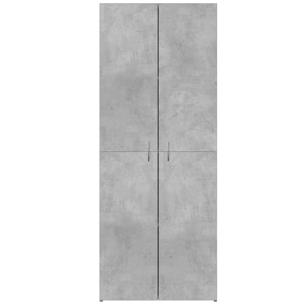 Aktenschrank Weiß 60x32x153 cm Holzwerkstoff