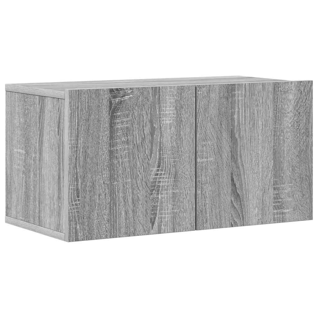 4-tlg. TV-Schrank-Set Sonoma-Eiche Holzwerkstoff