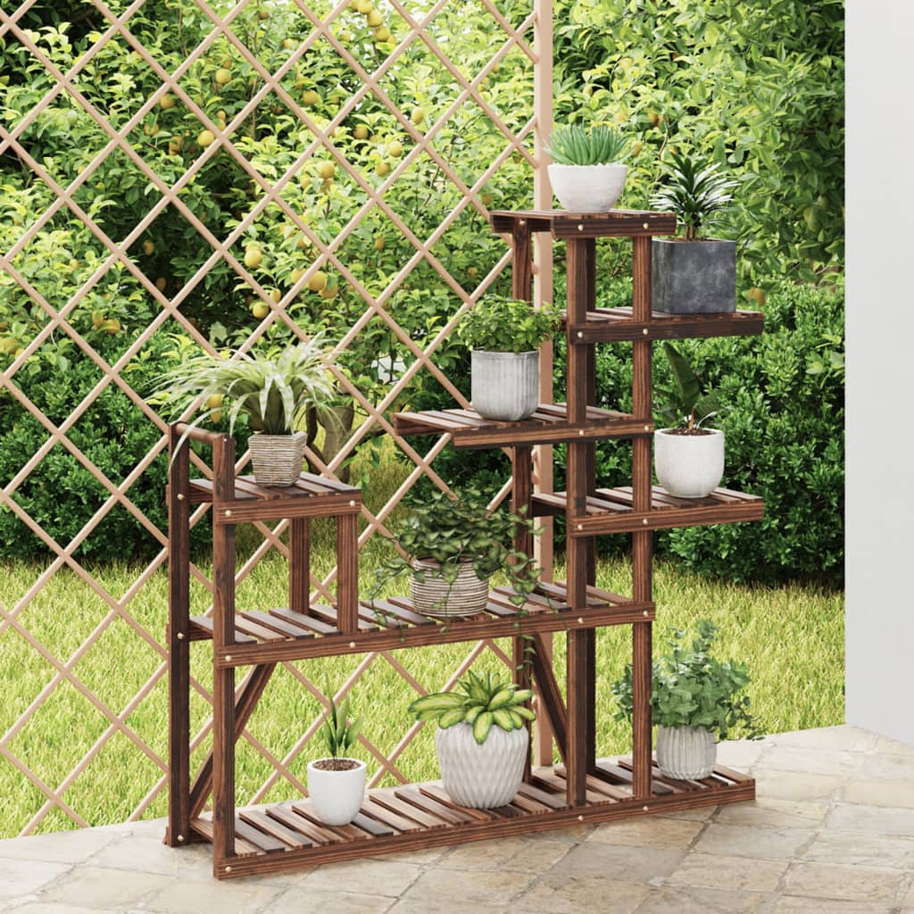 Blumenständer 110x25x96 cm Massivholz Tanne