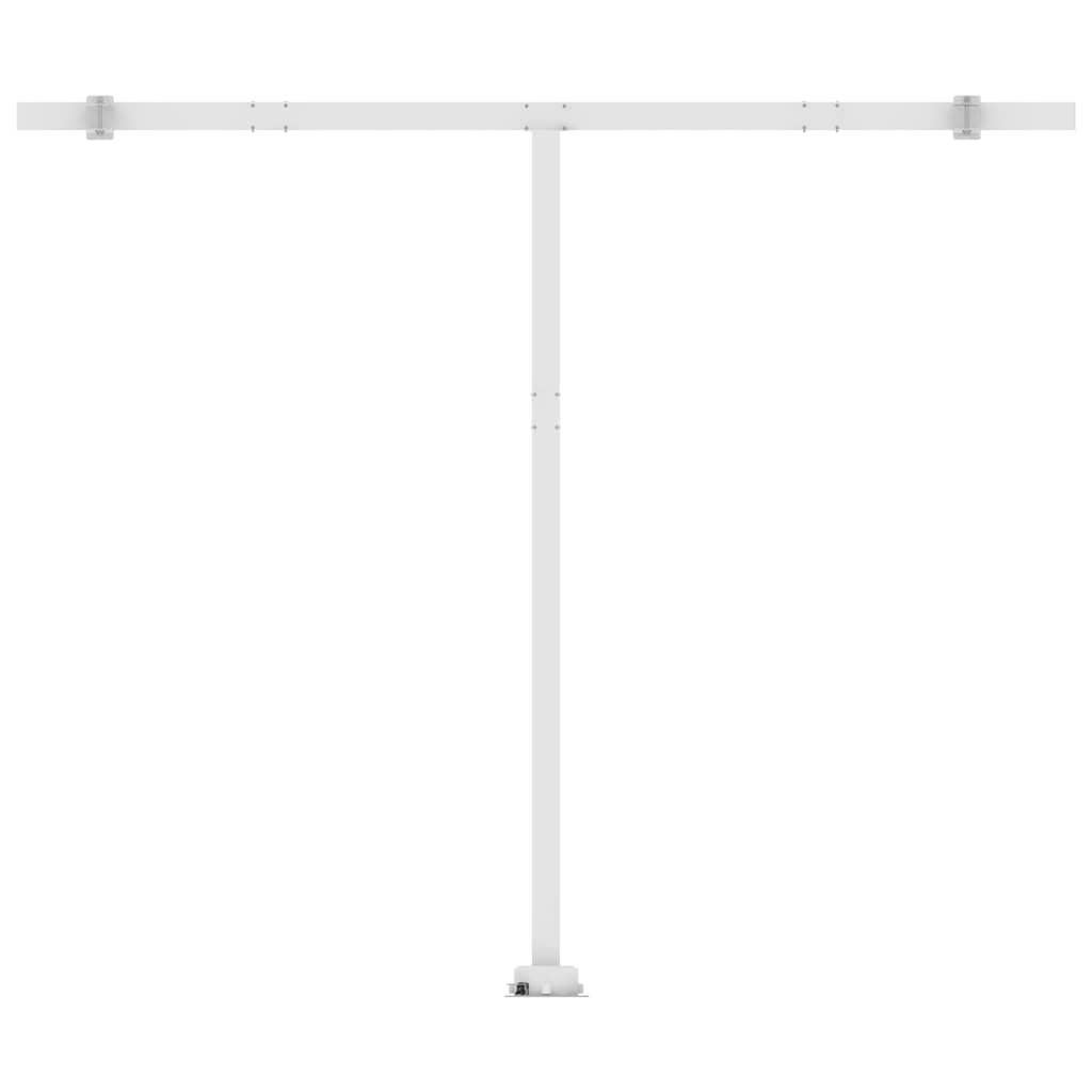 Standmarkise Manuell Einziehbar 300x250 cm Creme
