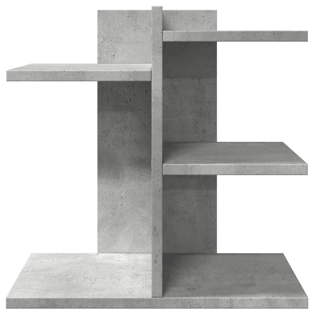 Schreibtisch-Organizer Weiß 42x21,5x42 cm Holzwerkstoff