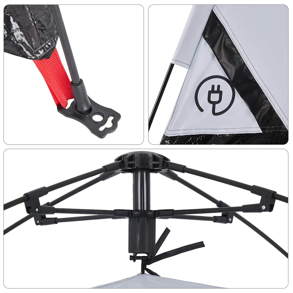 Campingzelt 2 Personen Grün Quick Release